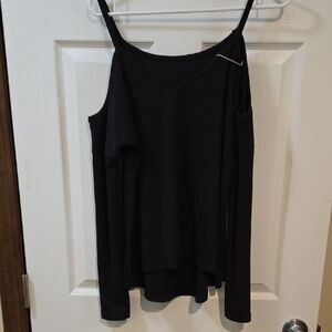 Chic Black Women's Cold Shoulder Camisole